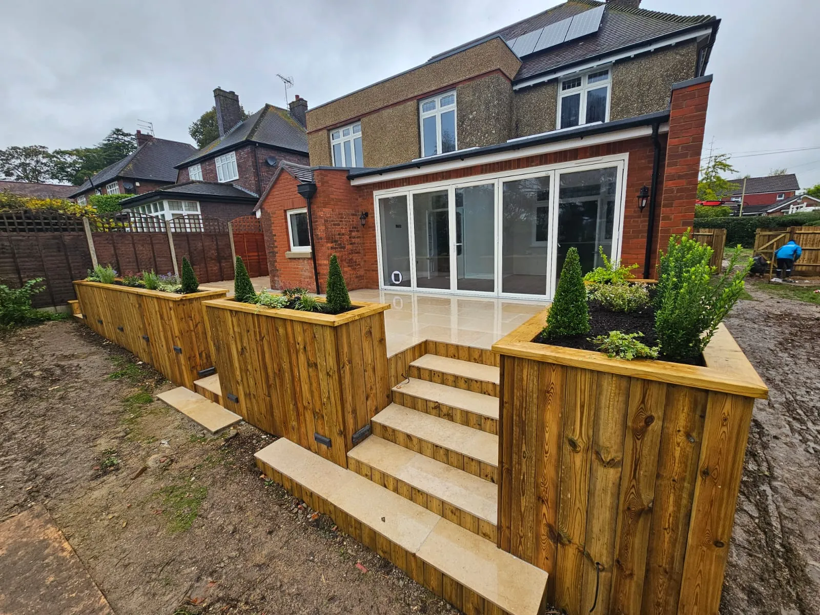New house with new pato stairs